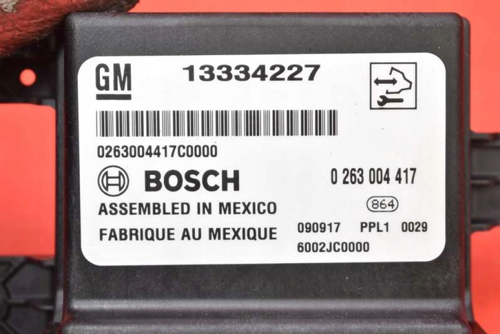 Centralina modulo parcheggio PDC 13334227 OPEL ASTRA 4 IV J 09-12