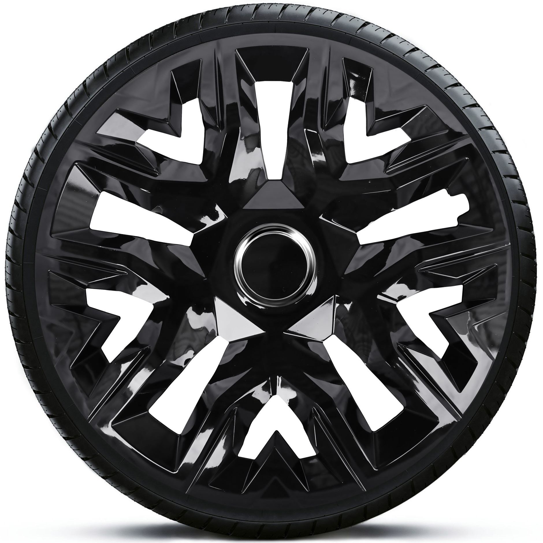 4x Poklice 15 pro Audi Volkswagen Seat Škoda Opel Bmw Vw Mercedes