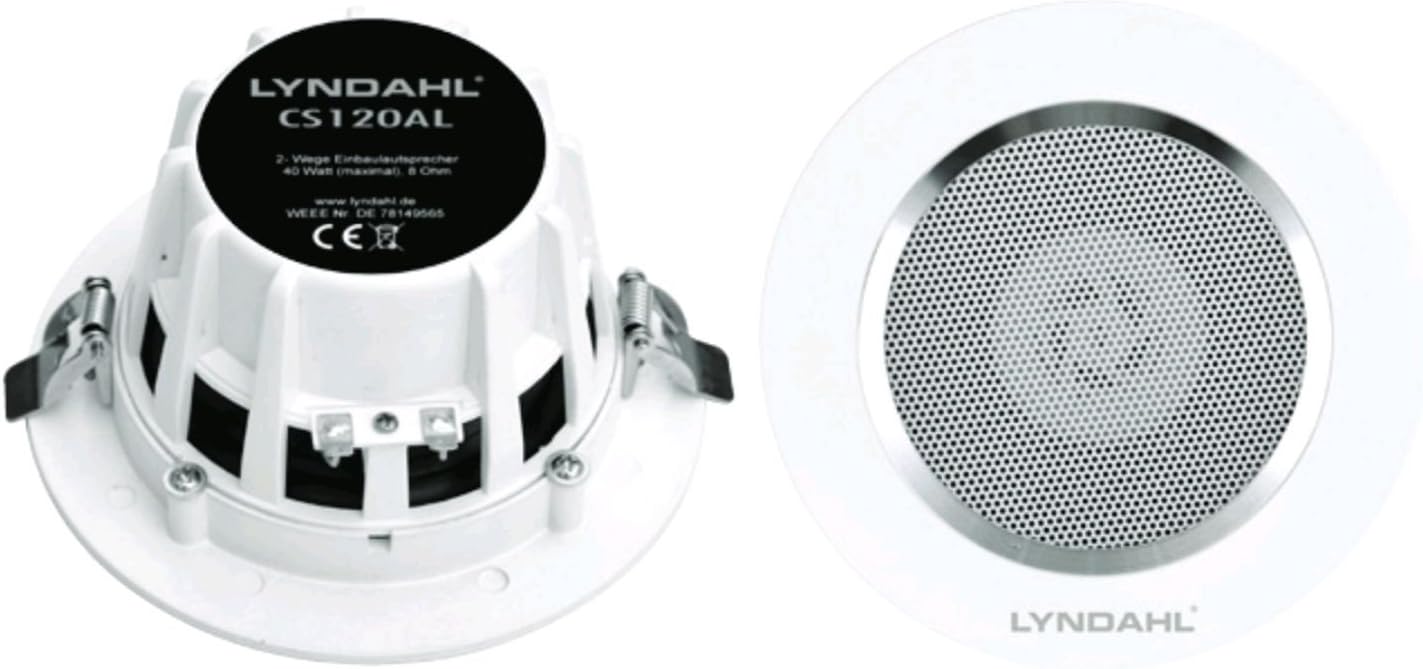 GŁOŚNIKI SUFITOWE LYNDAHL CS120AL BIAŁE Model CS120AL