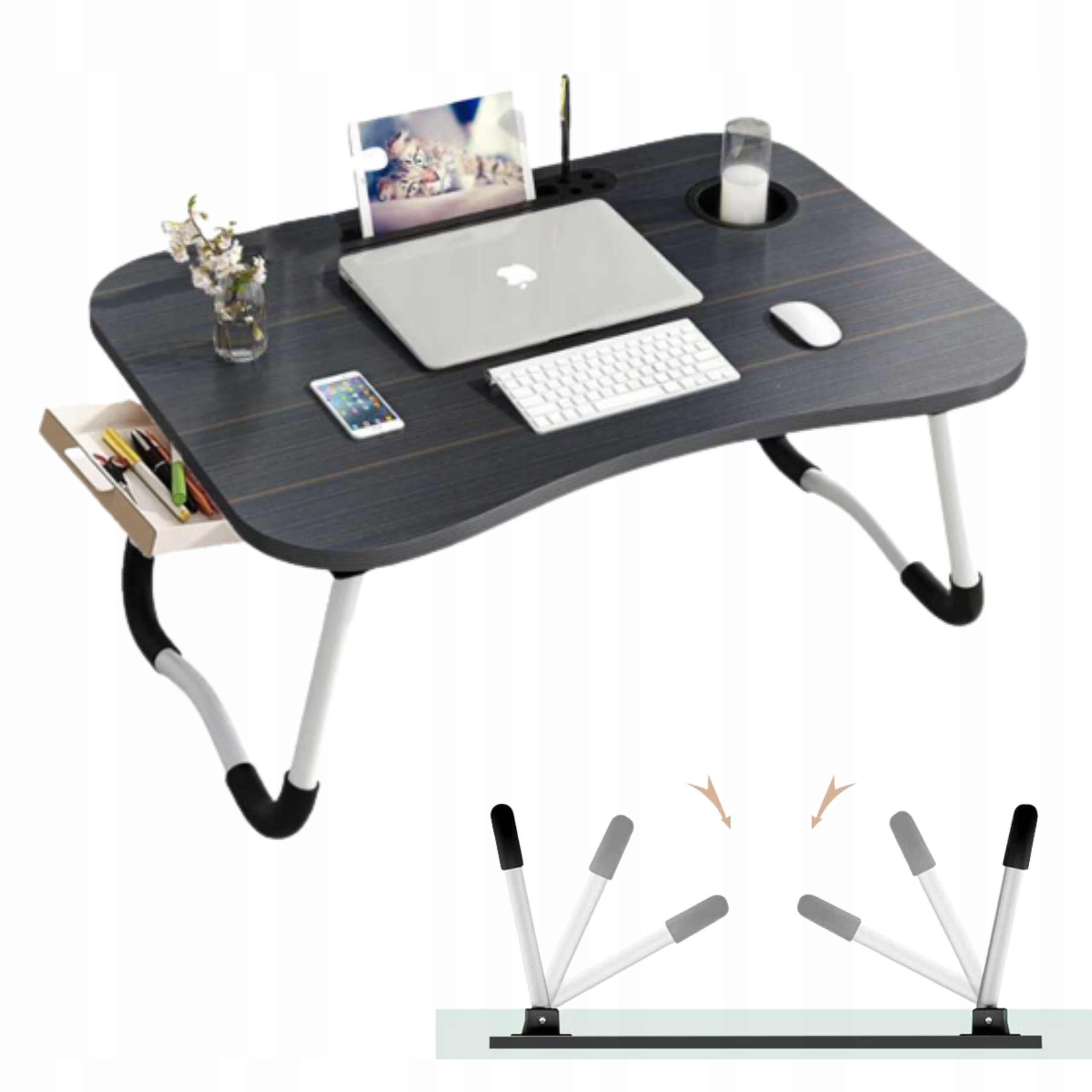 

Składany Stolik Pod Laptop Komputer Tablet