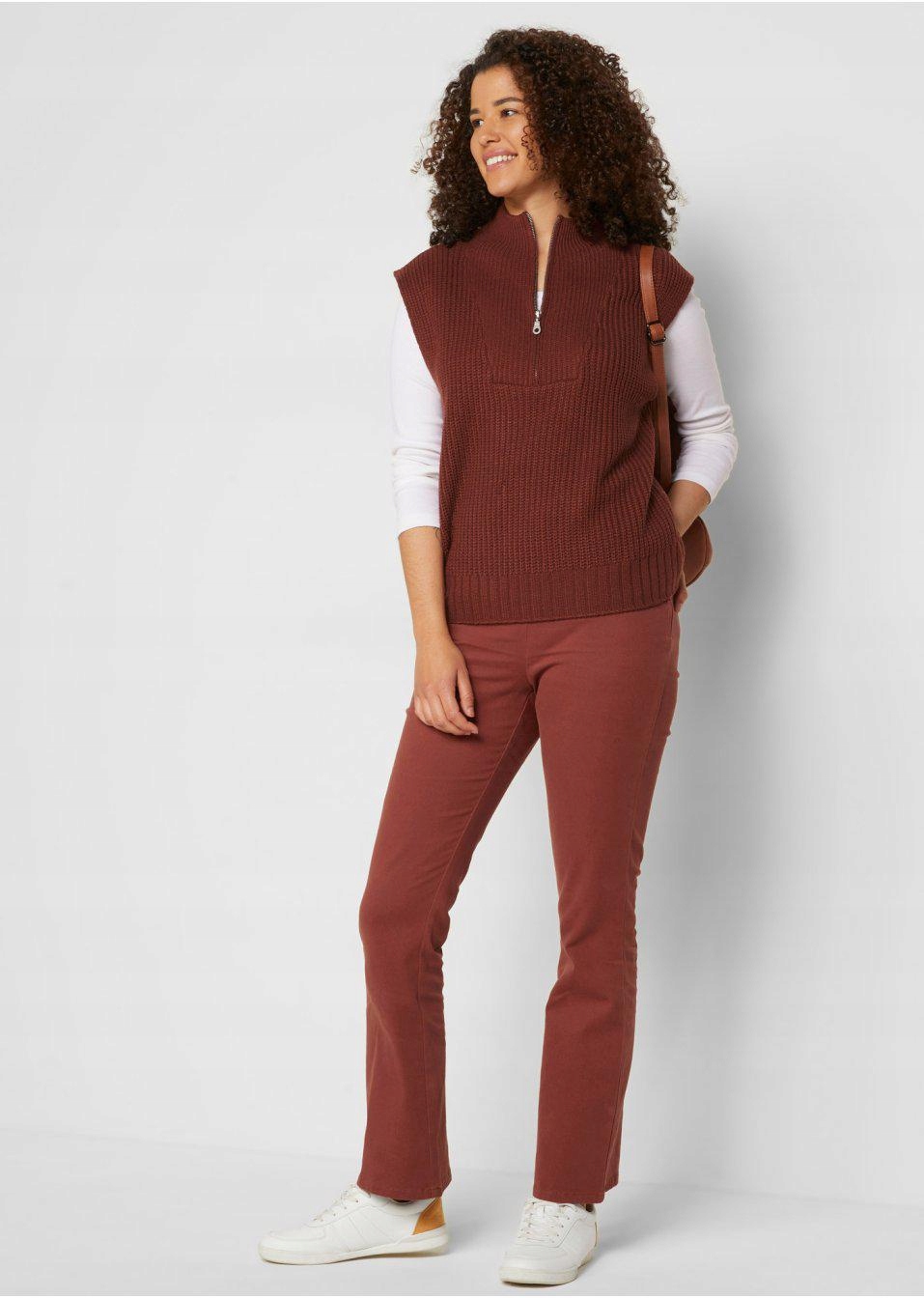 48 Bonprix KAMIZELKA ZE STÓJKĄ