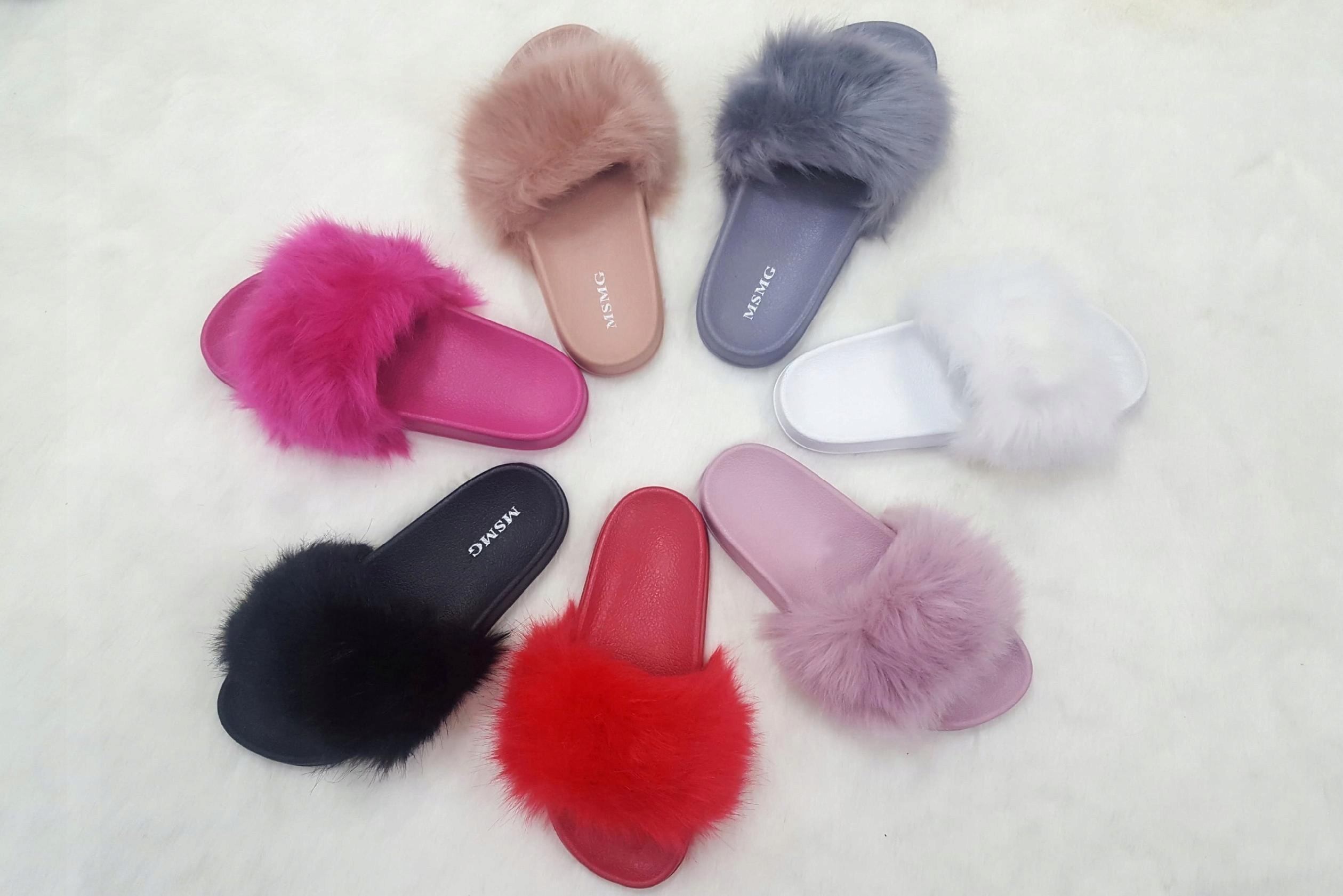 CIEPLUTKIE KLAPKI Z FUTERKIEM RÓŻOWY LIGHT R.39 Marka Msmg