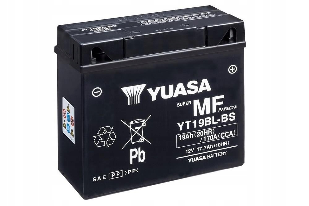 Bezúdržbová batéria Yuasa s kyselinou YT19BL-BS YT19BL-BS