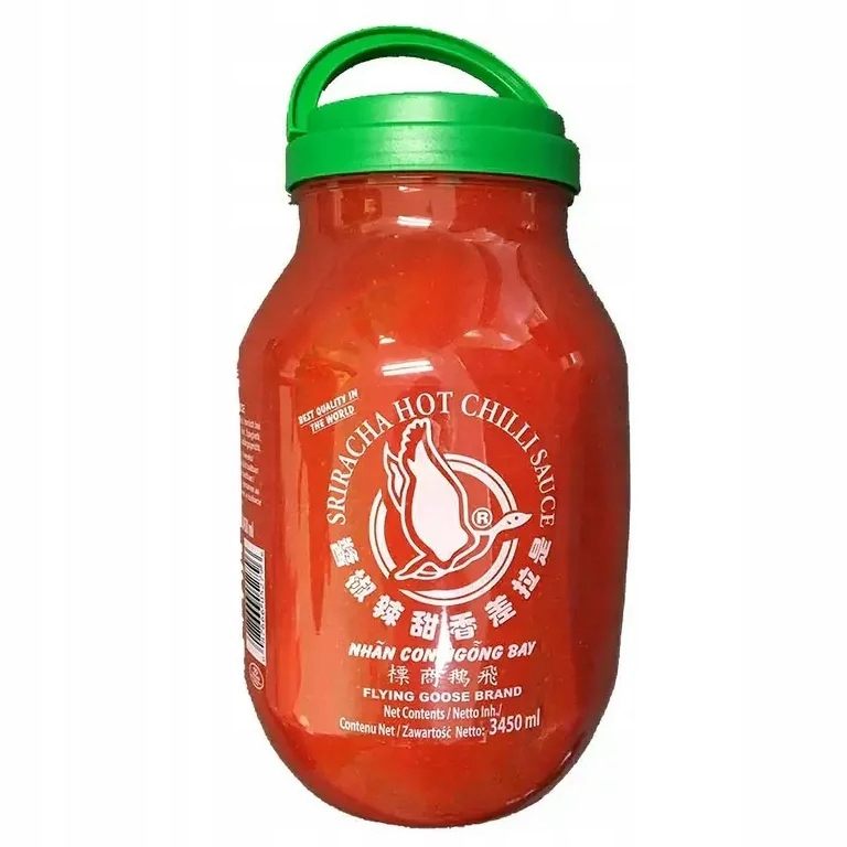 Flying Goose omáčka Sriracha chilli velmi pálivá paprika shu
