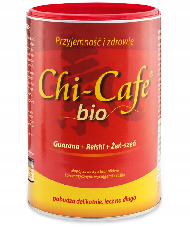 Kawa Bio Guarana Żeń-szeń Reishi Chi-Cafe