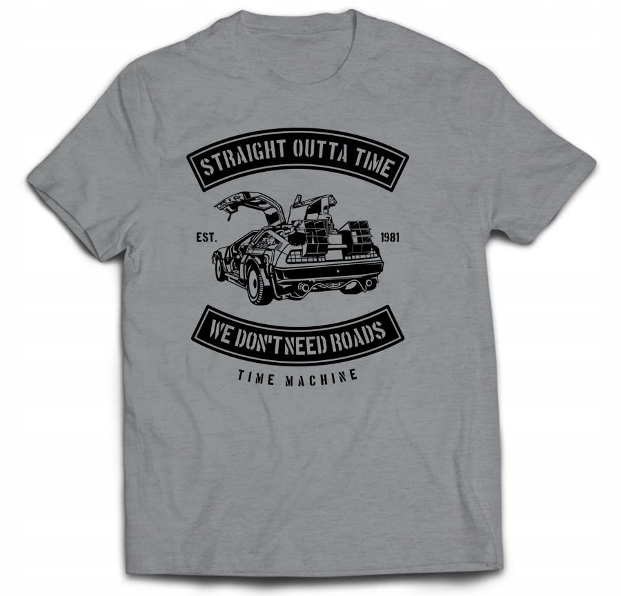 

Powrót do przyszłości back to future De Lorean 3XL
