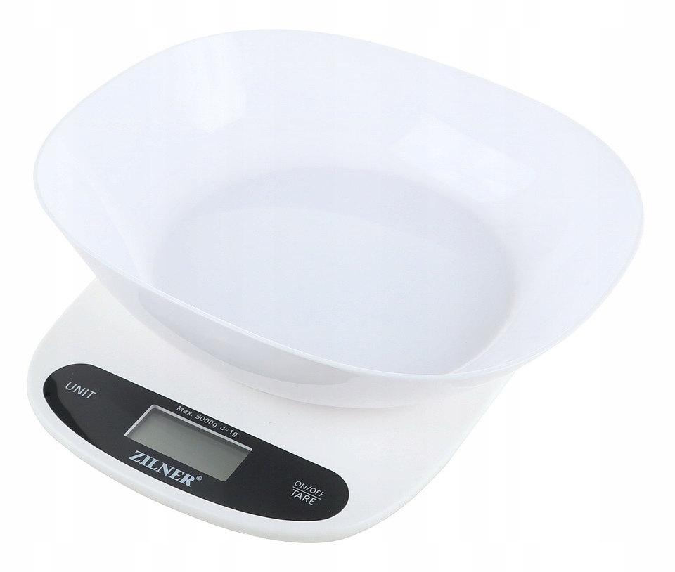 

Waga Kuchenna Elektroniczna z Miską 5kg 1908