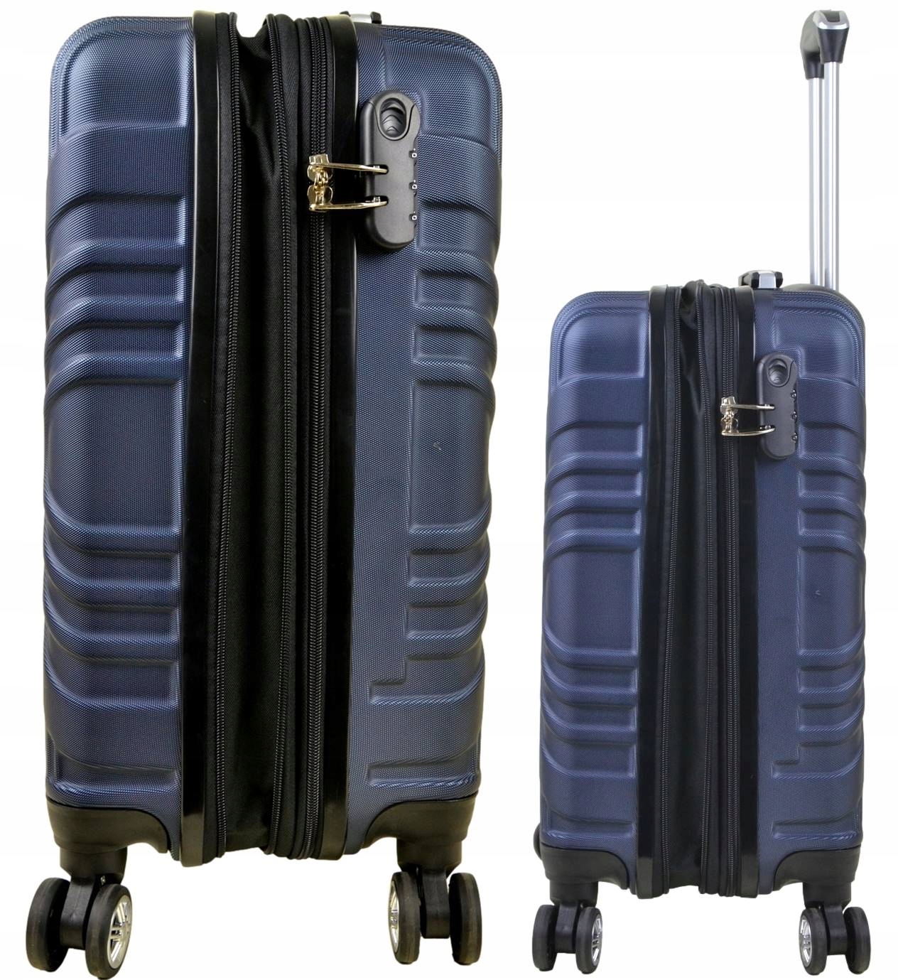 Walizka kabinowa z poszerzeniem poliwęglan SunBag model Apus 8082 Exp