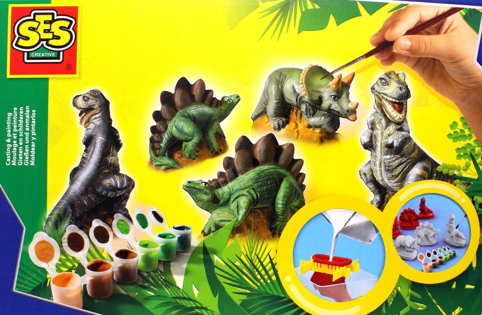 

Ses Zest.do Odlewów Gips. Dinozaury 1406 (zabawka)