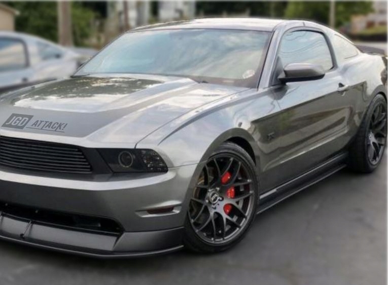 Listwy Progowe RTR Dokładki FORD MUSTANG 2010-2014 Kolor czarny