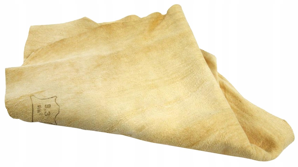 Ścierka samochodowa z irchy Ircha Naturalna 23,2 dm2 nieregularna