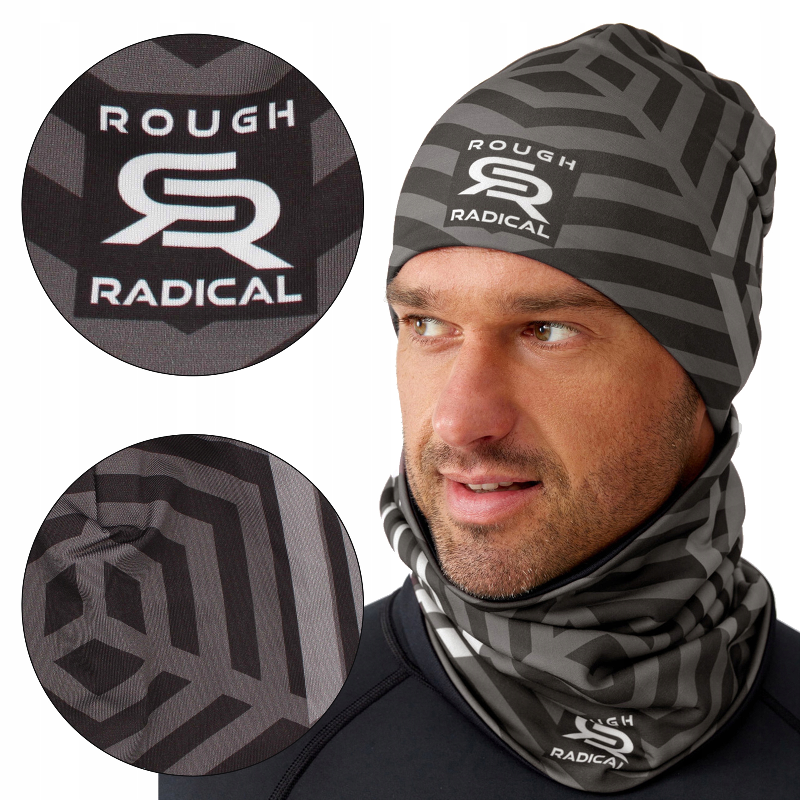 

Komplet męski czapka komin Rough Radical MC06 uni