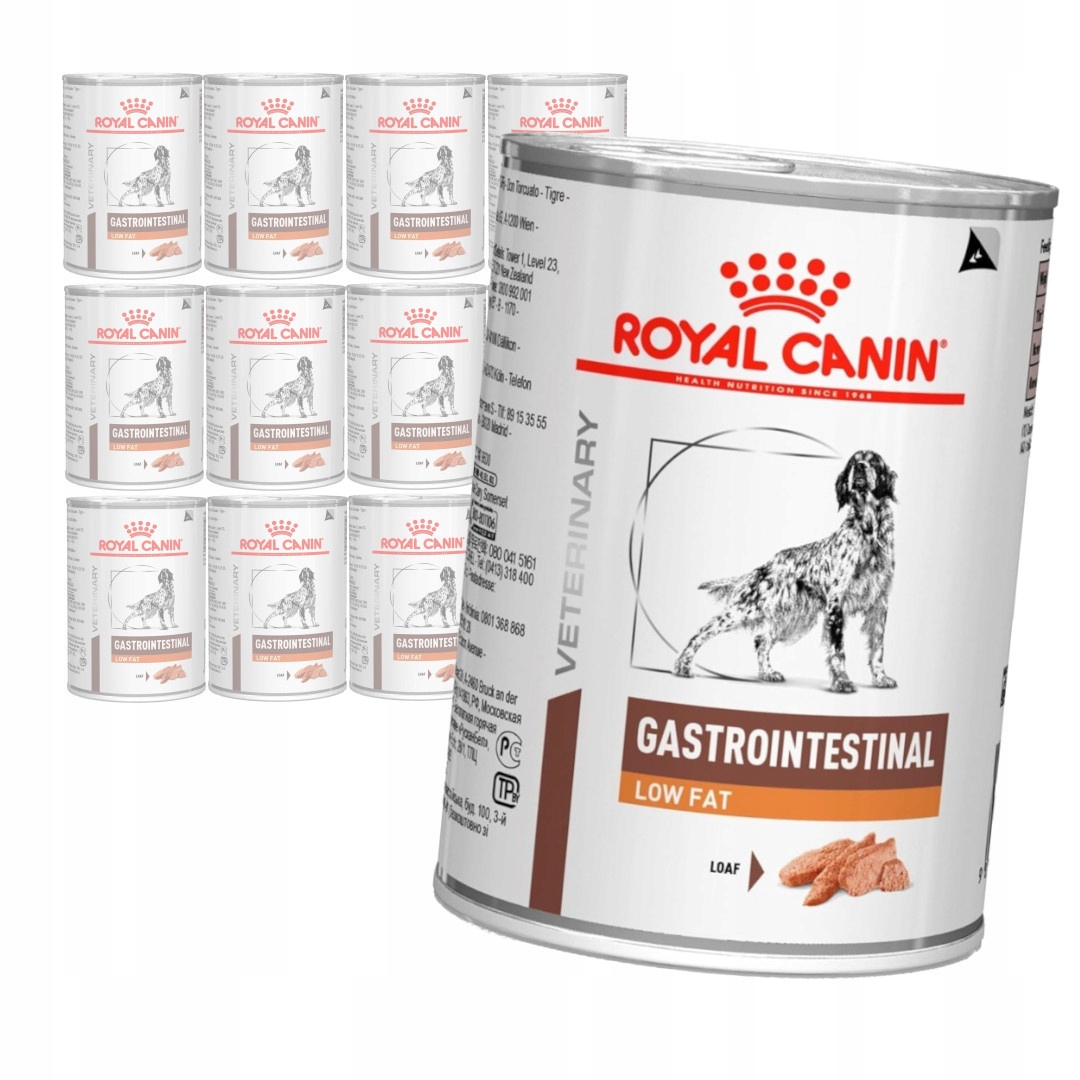 Royal Canin Veterinary Gastrointestinal Low Fat 12x420g Vlhké Krmivo
