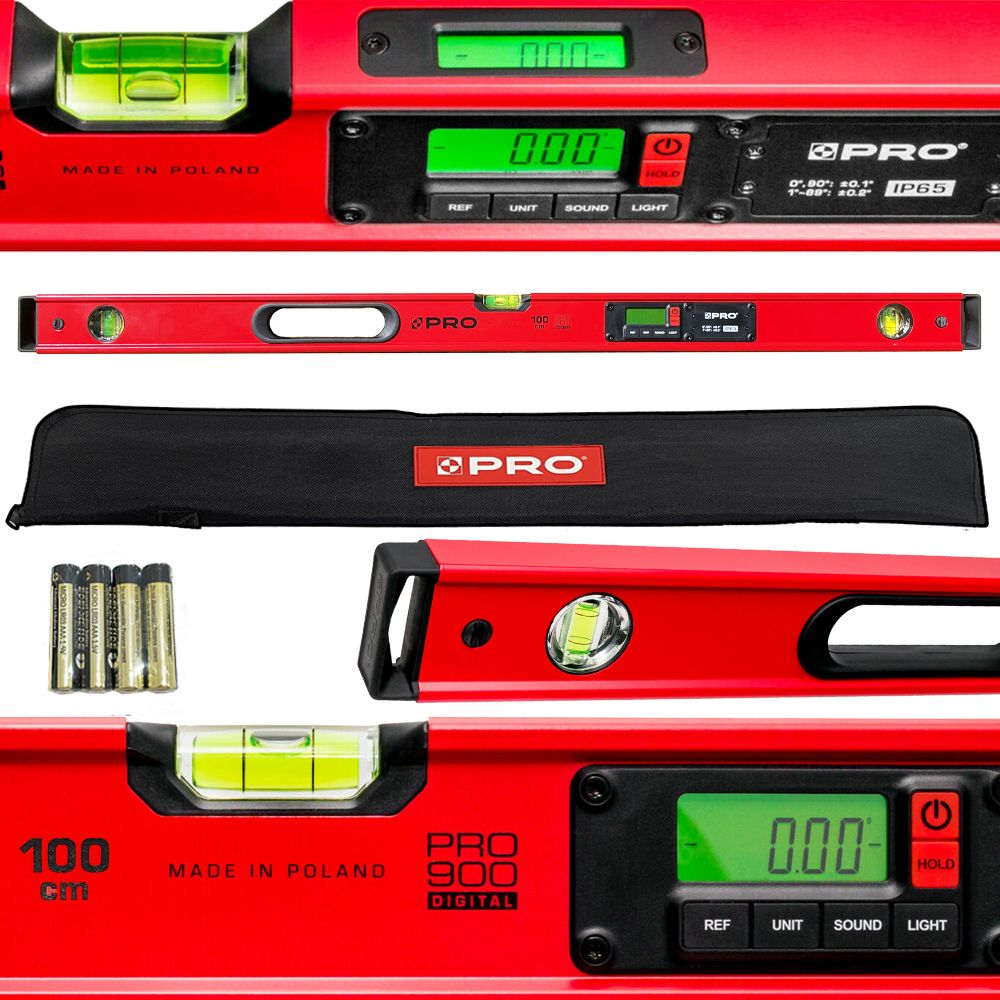 Poziomica cyfrowa elektroniczna PRO900 IP65 100 cm
