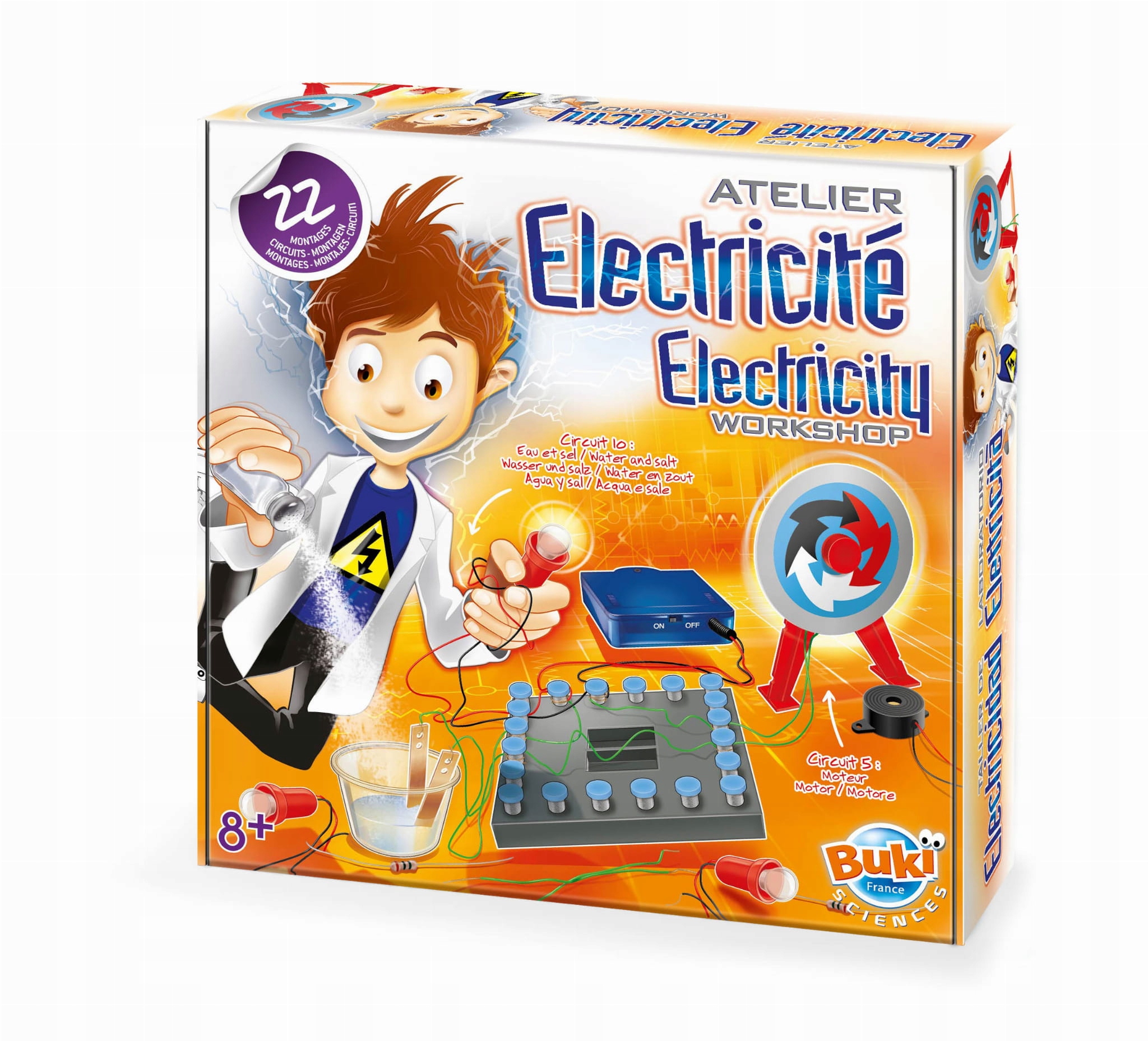 

Buki Warsztat Elektryczny eksperymenty dla dzieci