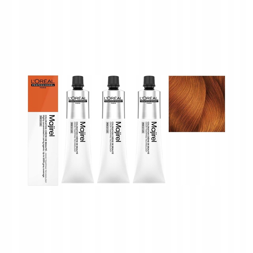 Loreal Majirel Sada 7.44 Blond Měděná Hluboká