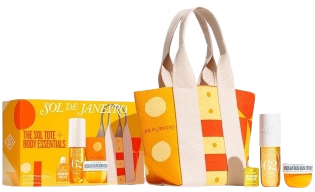 Sol De Janeiro Zestaw The Tote Torba Cheirosa 62 Mgiełka Krem Bum Bum Oleje