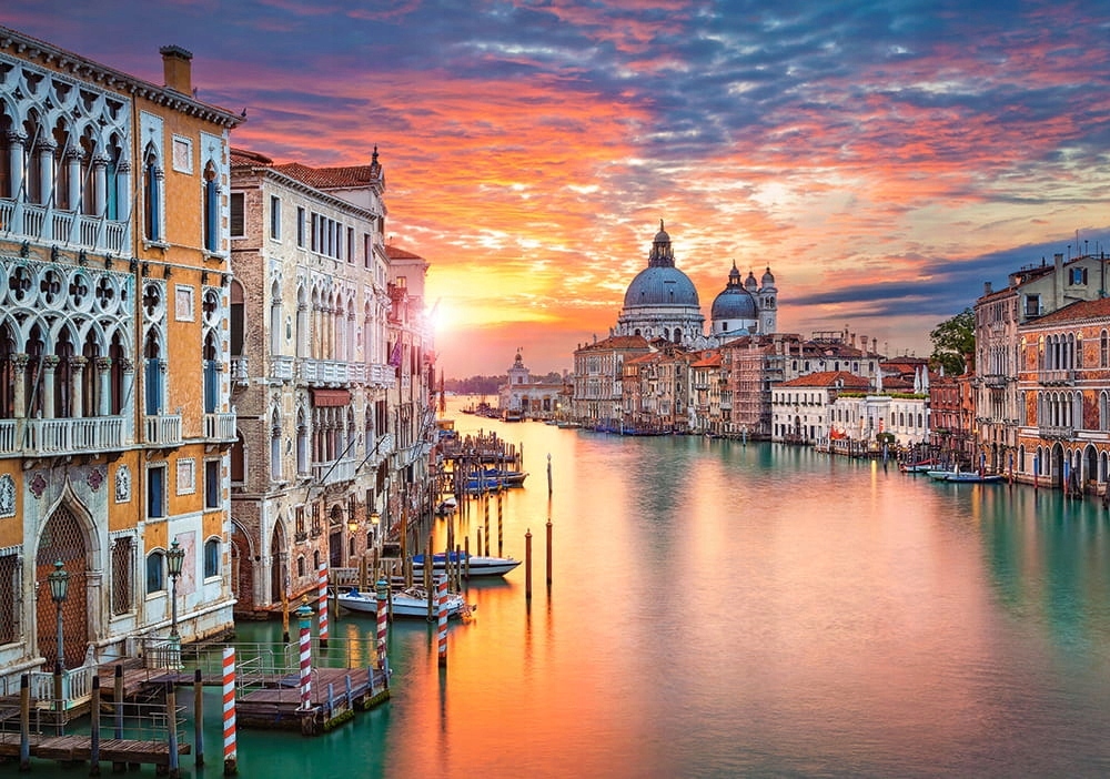 

Puzzle 500 Venice at Sunset Zachód Słońca Wenecja