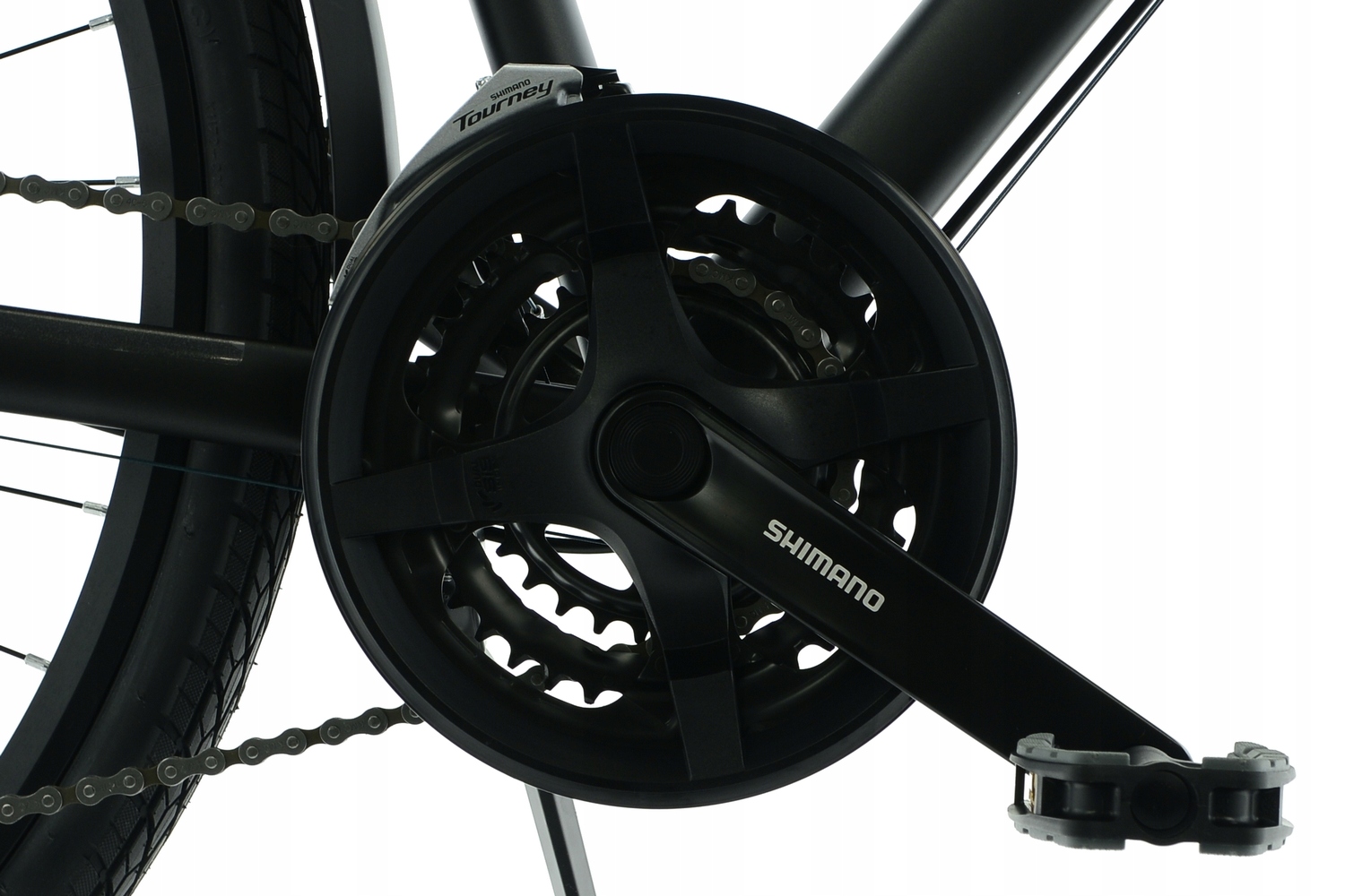 Rower Trekkingowy Kands 28 Verso V1 r17' graf-fiole SHIMANO HYDRAULIKA r25D