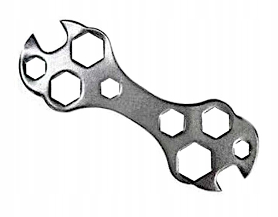 ZESTAW KLUCZ ROWEROWY ŚRUBOKRĘT PŁASKI KRZYŻAK Marka TianMu