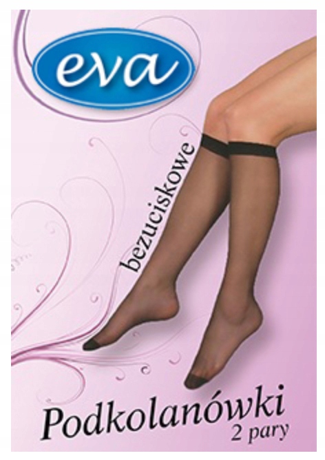 

Podkolanówki Elastil 2 pary Beżowe