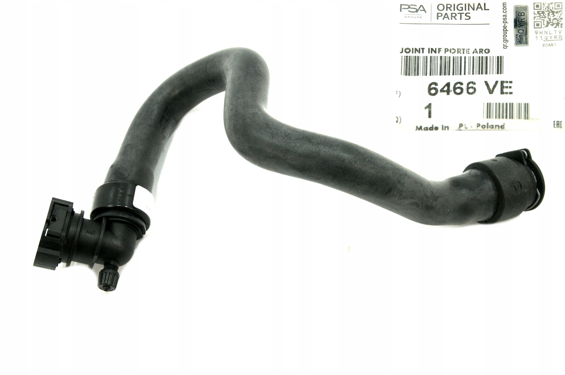 6466VE - Кабель водонагревателя DS4 DS5 2.0 BlueHDI HDI