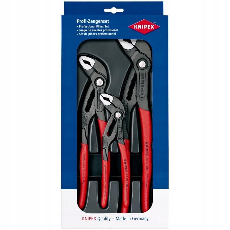 

Knipex Zestaw Szczypiec Cobra 3CZ.