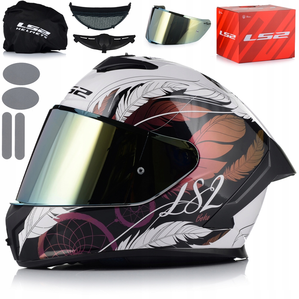 Motocyklová Prilba LS2 FF820 Rapid III System Pinlock Ecer 22.06 2x Sklo