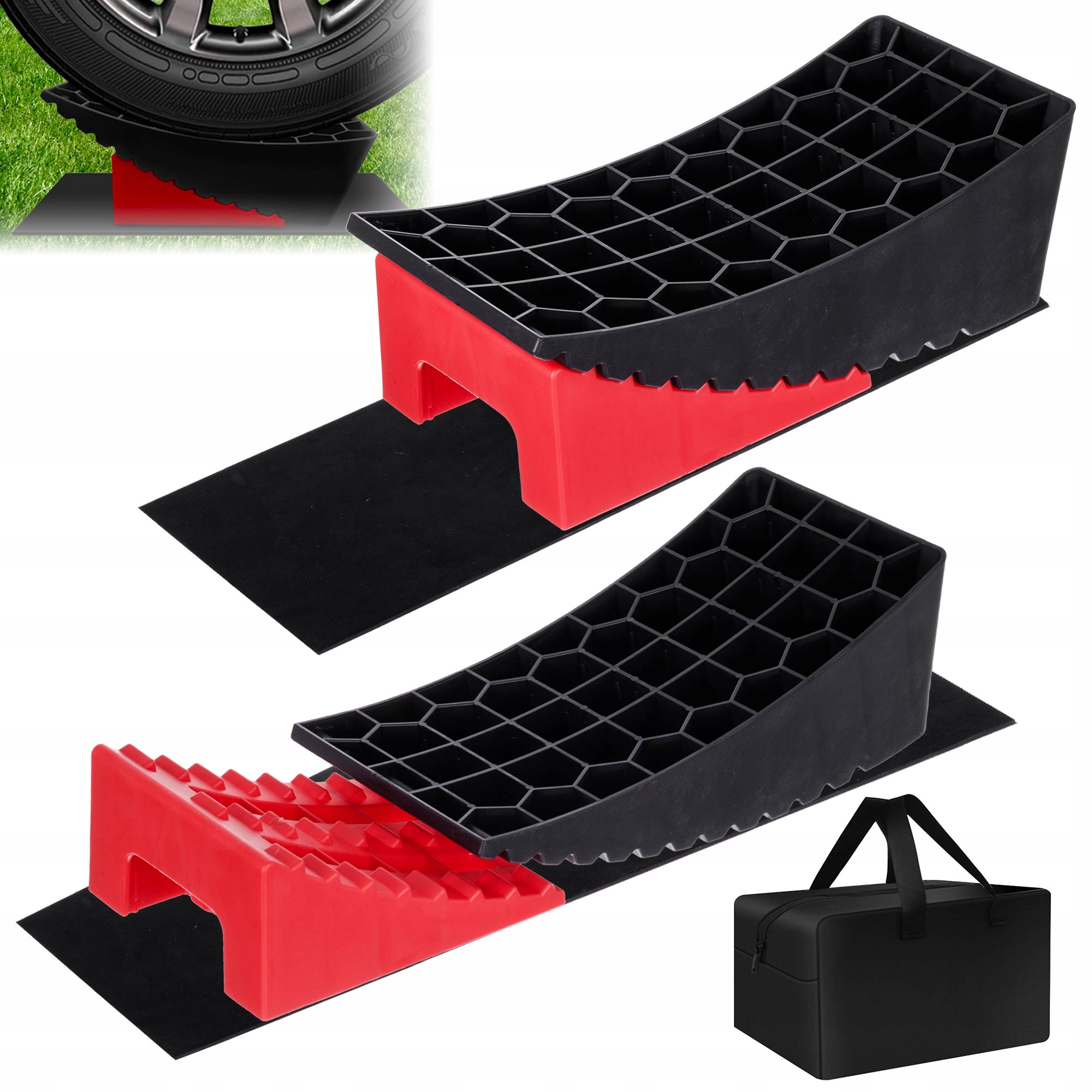 Kliny Vyrovnávající Nájezdy Podložky Pro Obytný Vůz Karavanu 11T