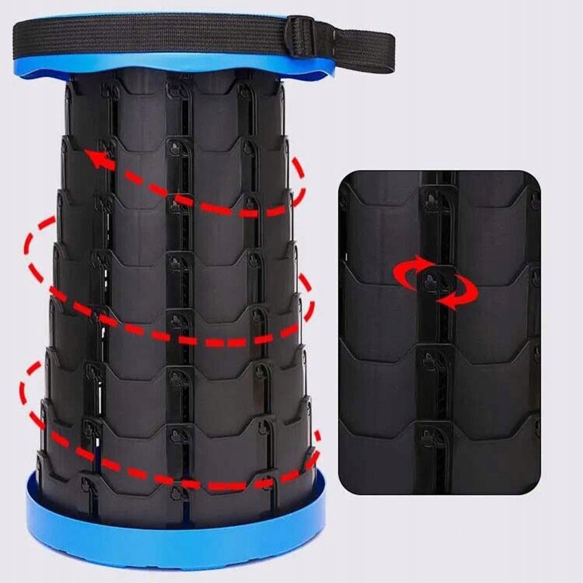 PRZENOŚNY SKŁADANY STOŁEK WYSUWANY STOŁEK STOŁEK KEMPINGOWY DO WĘDKOWANIA Rodzaj inny