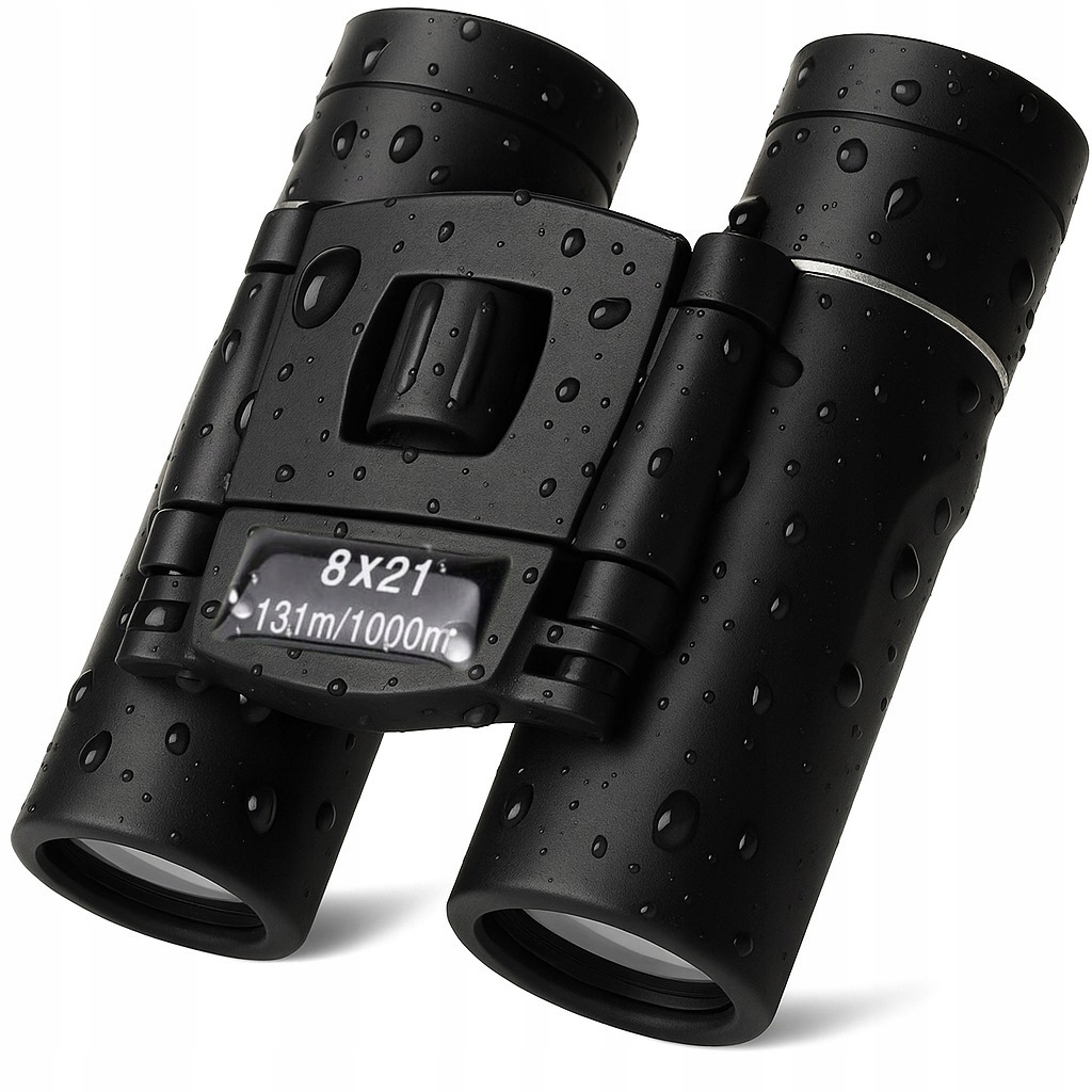 LORNETKA DLA DZIECI 8x21 DZIEŃ NOC SZKLANA OPTYKA + ETUI