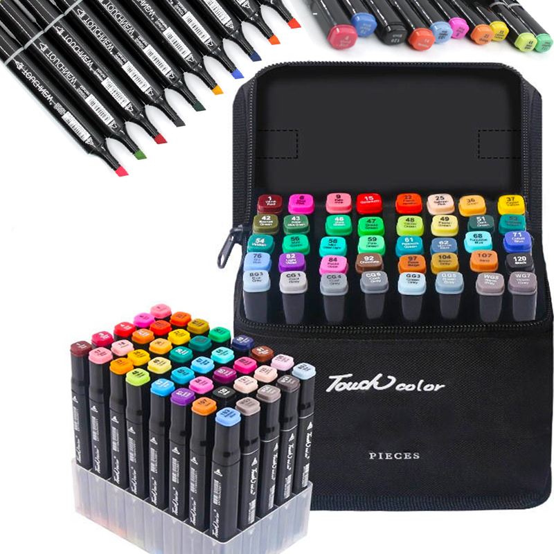

Markery Alkoholowe Touch Art Pro 48szt Torba XXL