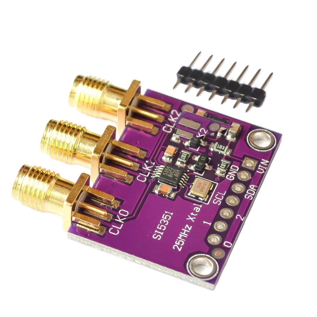 

Generator sygnału 8 kHz 160 MHz I2C Sma Si5351A