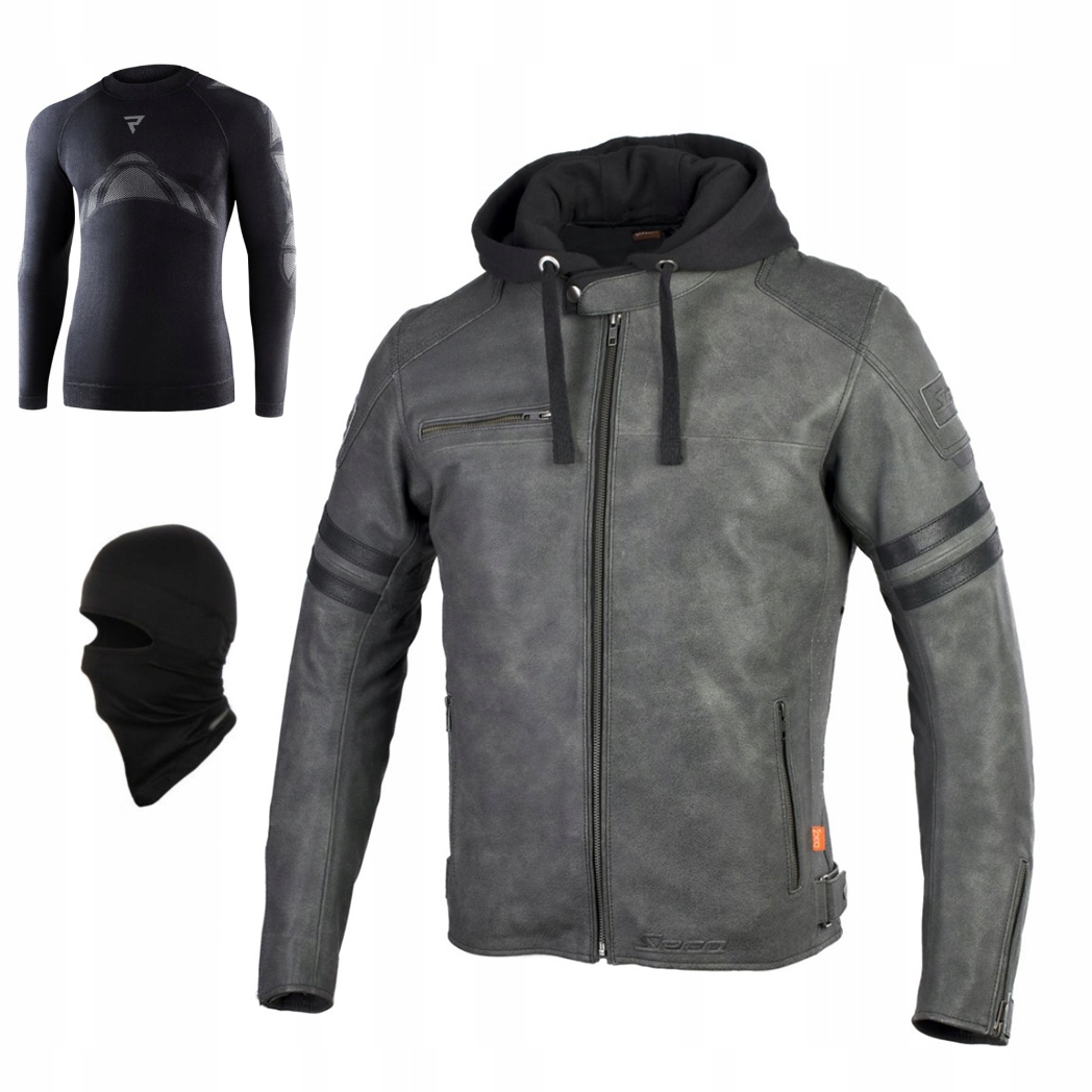 KURTKA MOTOCYKLOWA SECA HORNET II PACIFIC GREY 60