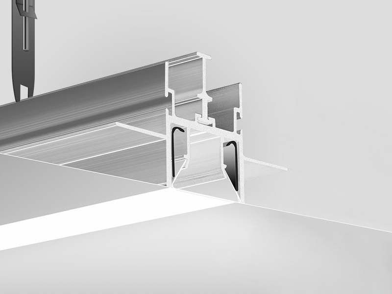 Osłonka KLUŚ FOLED mleczna do profilu LED - 1m Typ osłonka