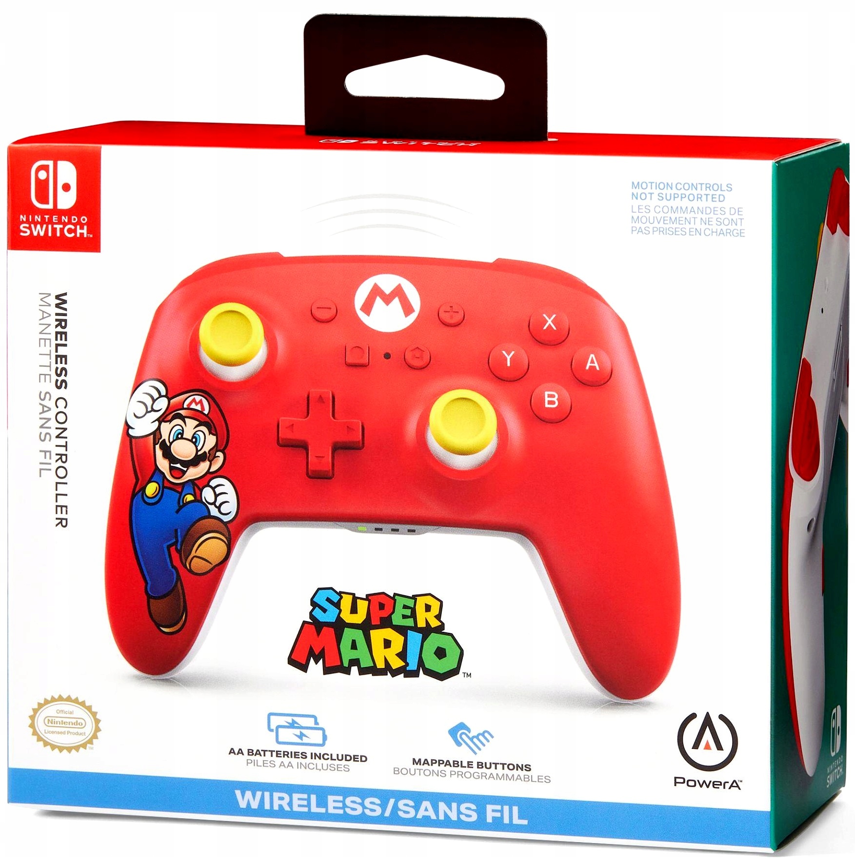 PowerA Switch Pad bezprzewodowy Mario Joy