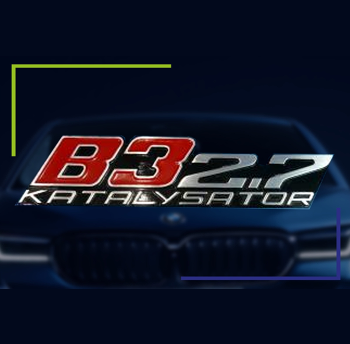 Originálny emblém Alpina B3 2.7 Katalyzátor