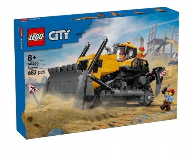 Lego 60466 City Žlutý Buldozer