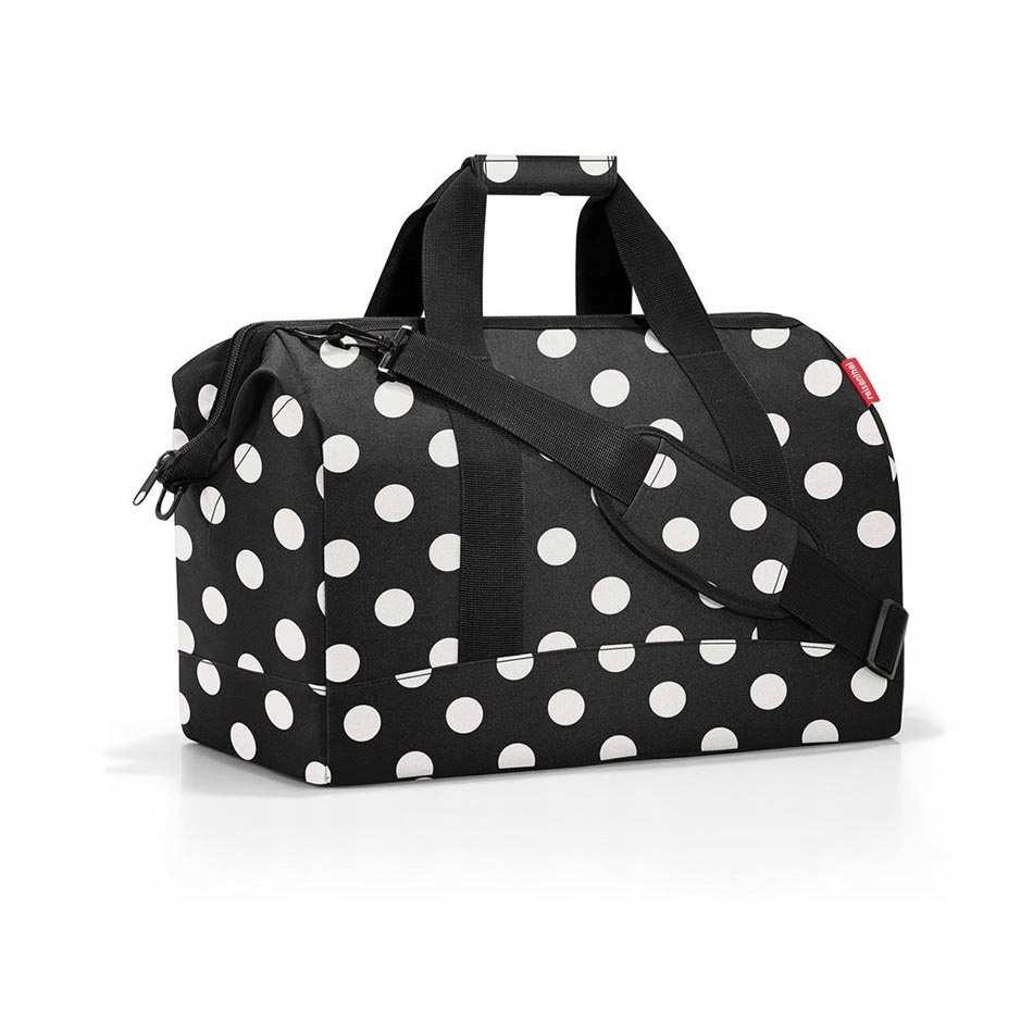 Cestovní taška Allrounder L Dots White Reisenthel