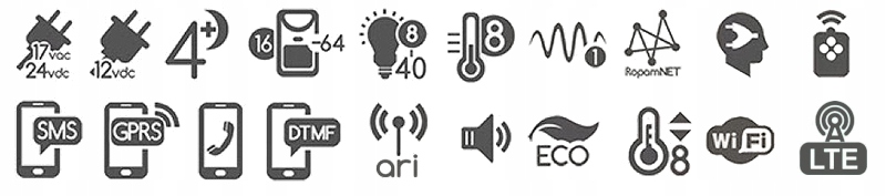 NeoLTE-IP-64 PŁYTA GŁÓWNA CENTRALA ALARMOWA 16-64 LINII WIFI LTE ROPAM Marka Ropam
