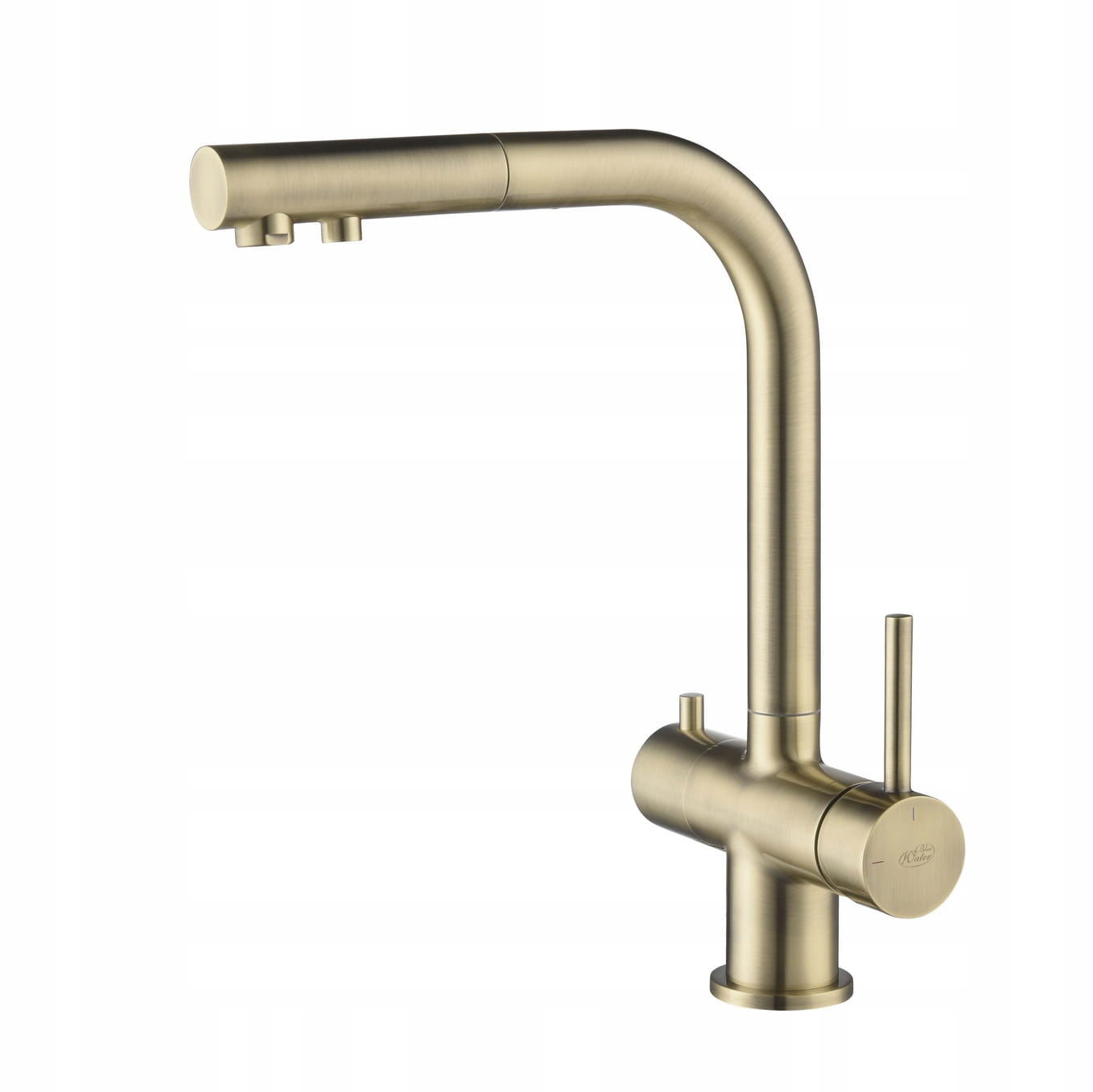 Trojcestná batéria Apala Mosadz Antická