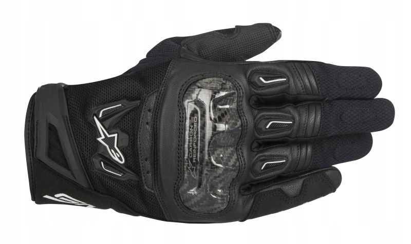 ALPINESTARS RĘKAWICE MOTOCYKLOWE MĘSKIE SMX-2 AIR CARBON BLACK 2XL