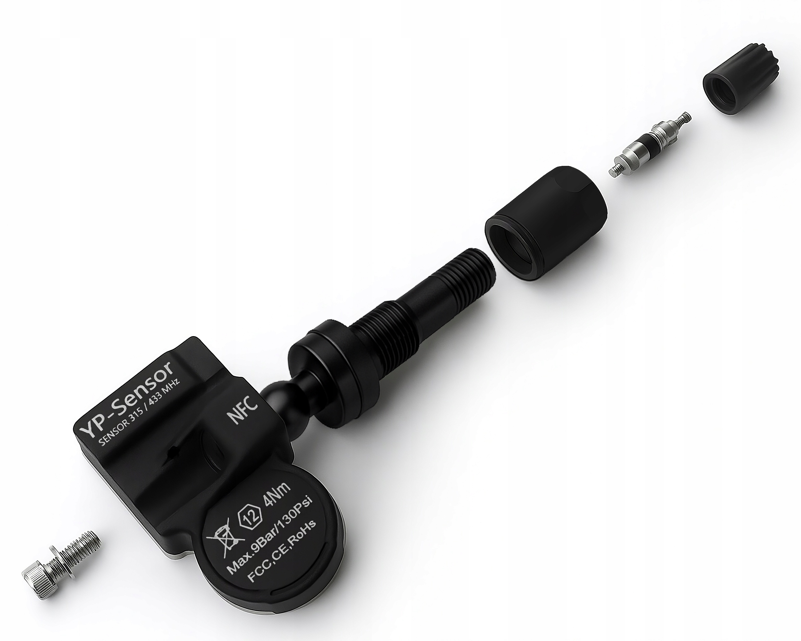 Czujniki ciśnienia opon TPMS Alfa Romeo Giulia 2016-2019 50547691 Waga produktu z opakowaniem jednostkowym 1 kg