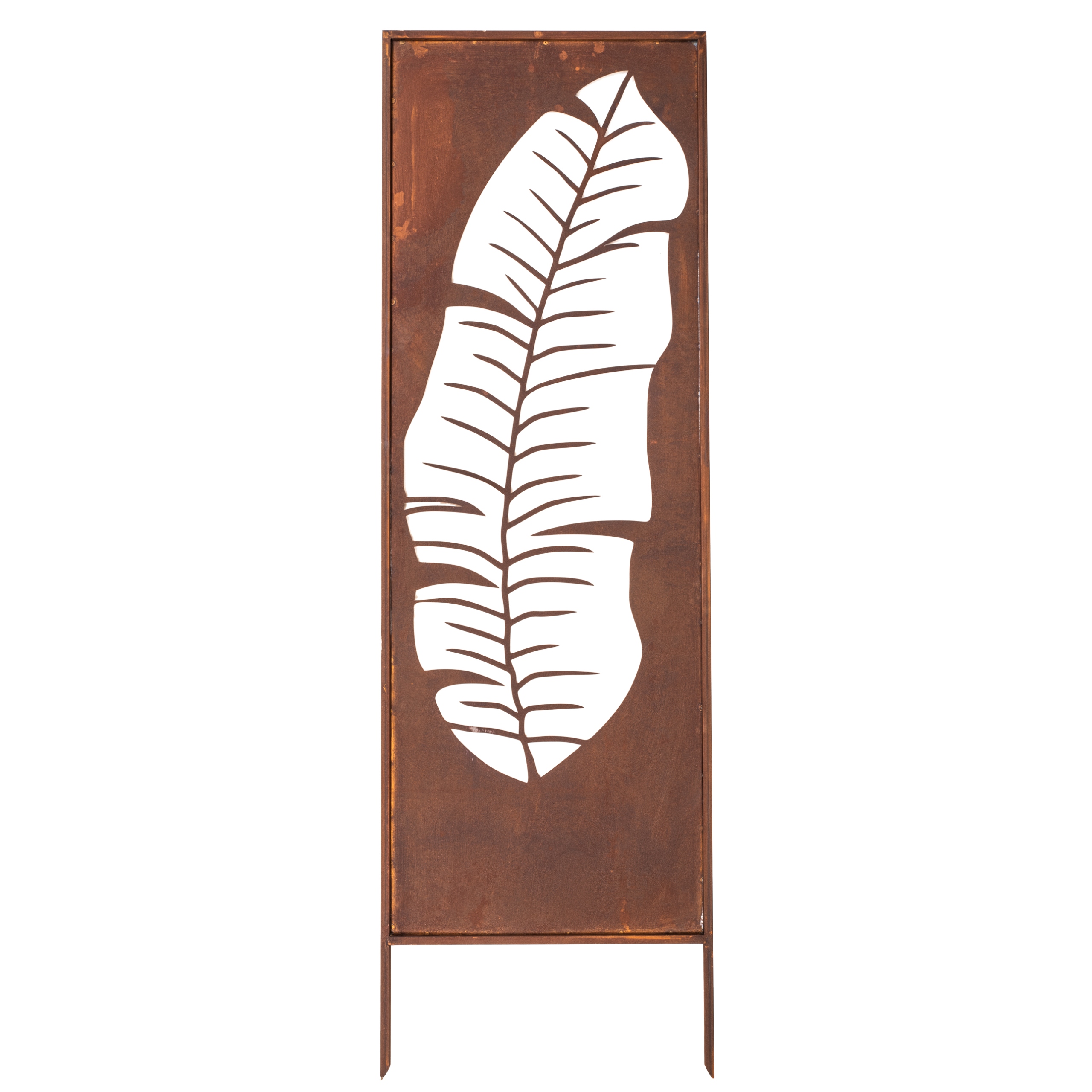 Zahradní Panel Prolamovaný Cnc 160 CM Rezavá Brána Corten Květina Kryt Grilu