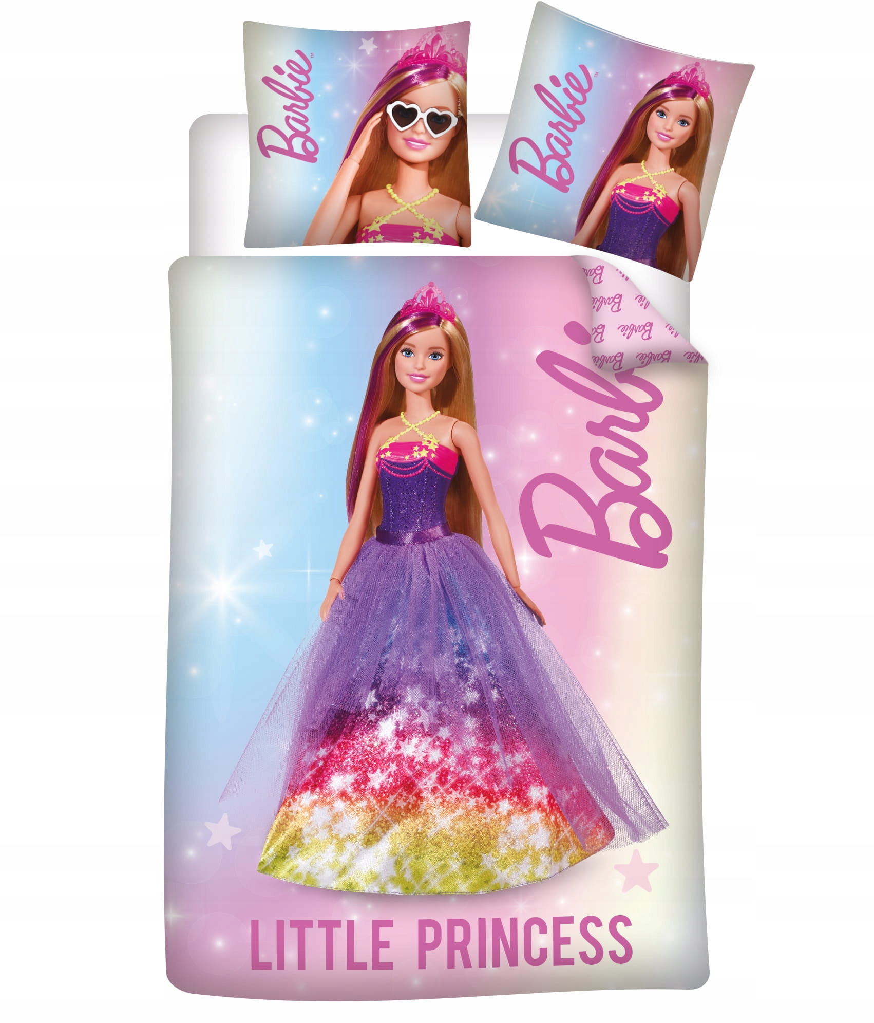 Pościel 100x135 Barbie Jednorożec Bawełna
