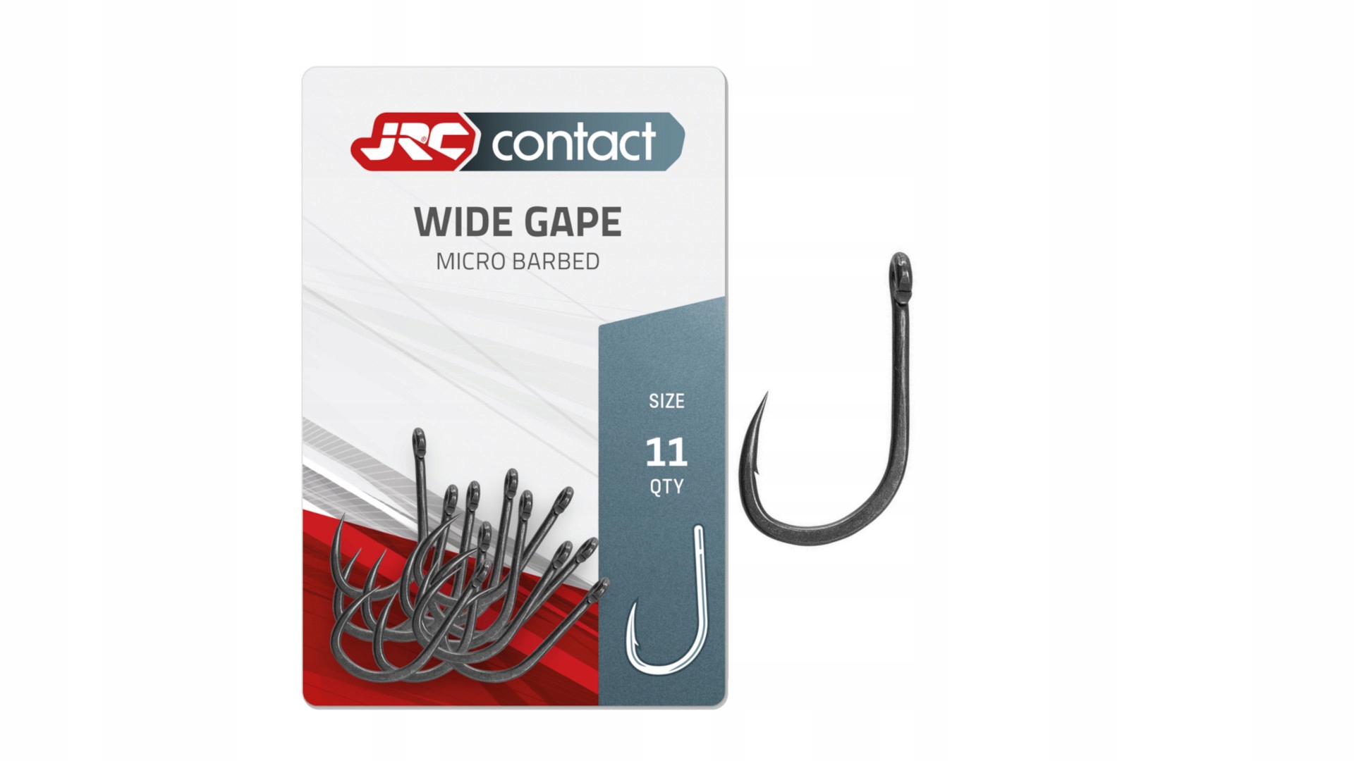 Jrc Haczyki Contact Wide Gape r.6 Micro Barbed 11x