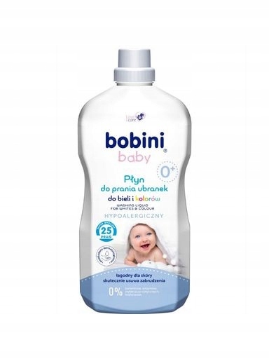 2 x bobini tekutý prací prostředek na dětské prádlo 1,8 l