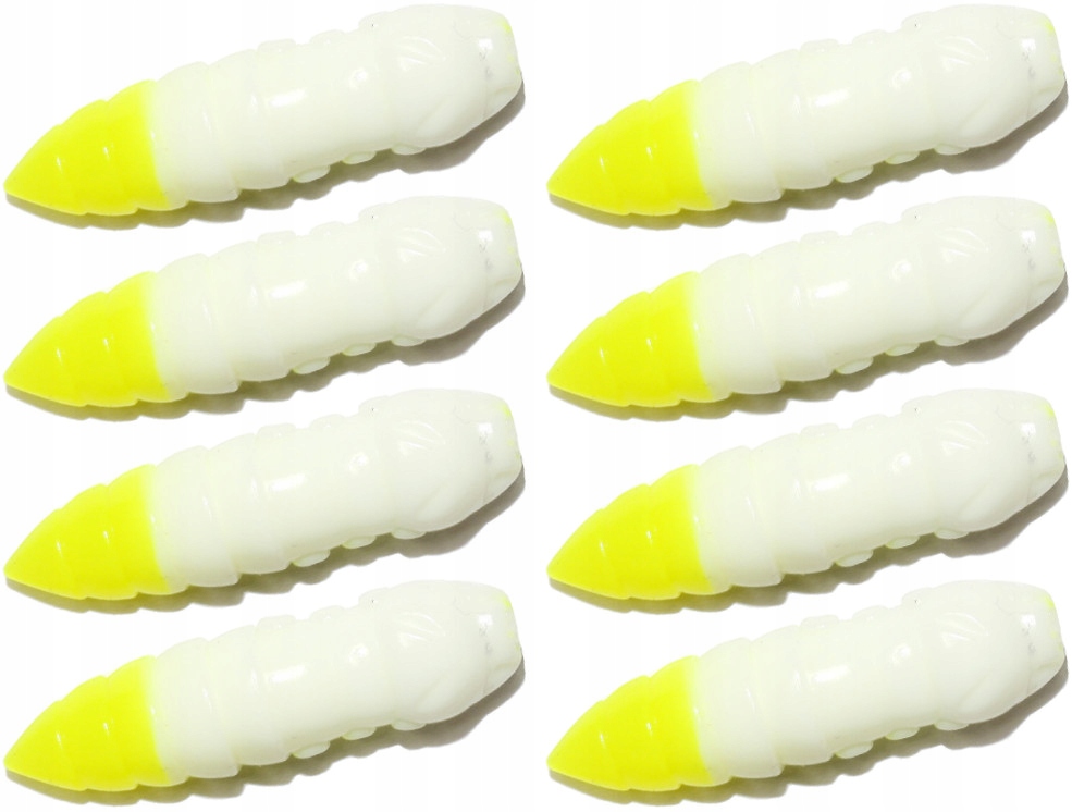 FishUp Pupa 1,5' 38mm Ser White Chart. #131 8szt.