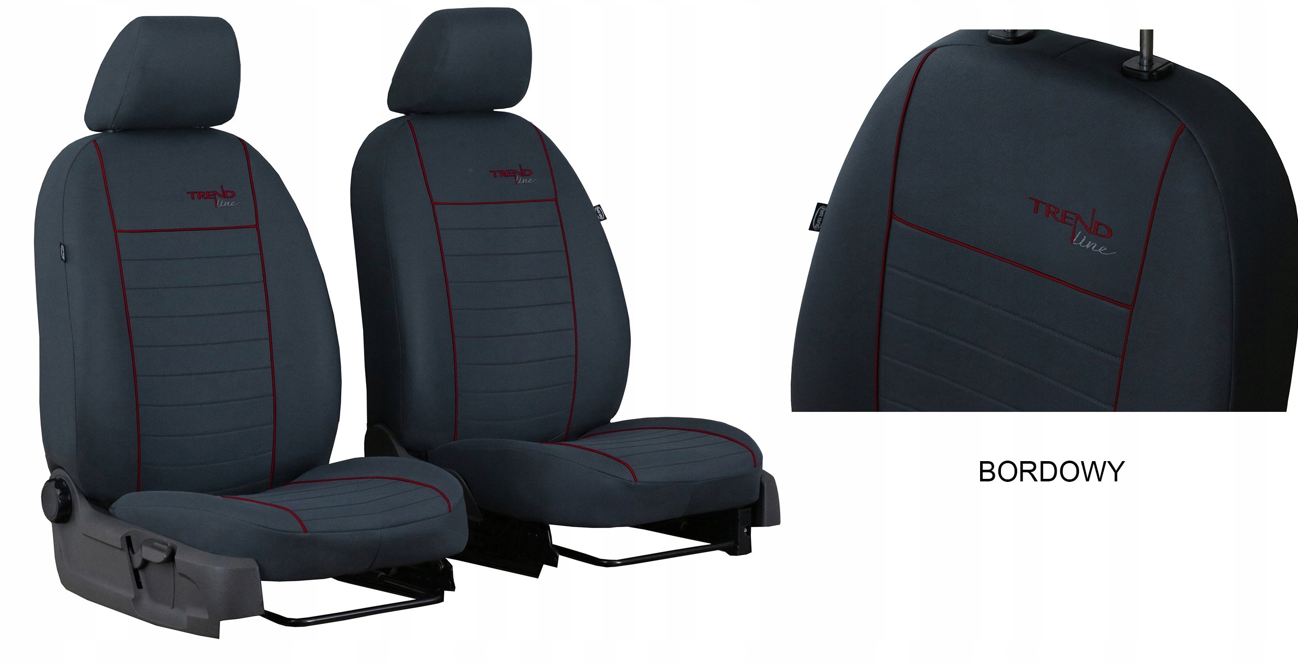 POKROWCE MIAROWE PRZODY MITSUBISHI COLT 7 Typ pokrowiec