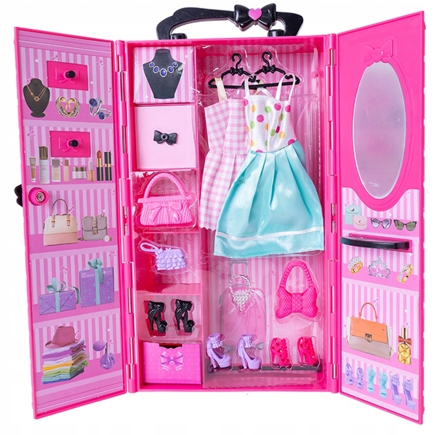 

Wymarzona Rozkładana Szafa Garderoba Dla Lalek Akc